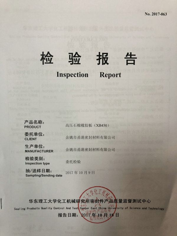 XB450測(cè)試報(bào)告